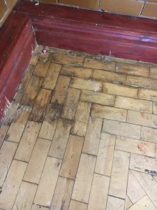 maintaining parquet wood flooring