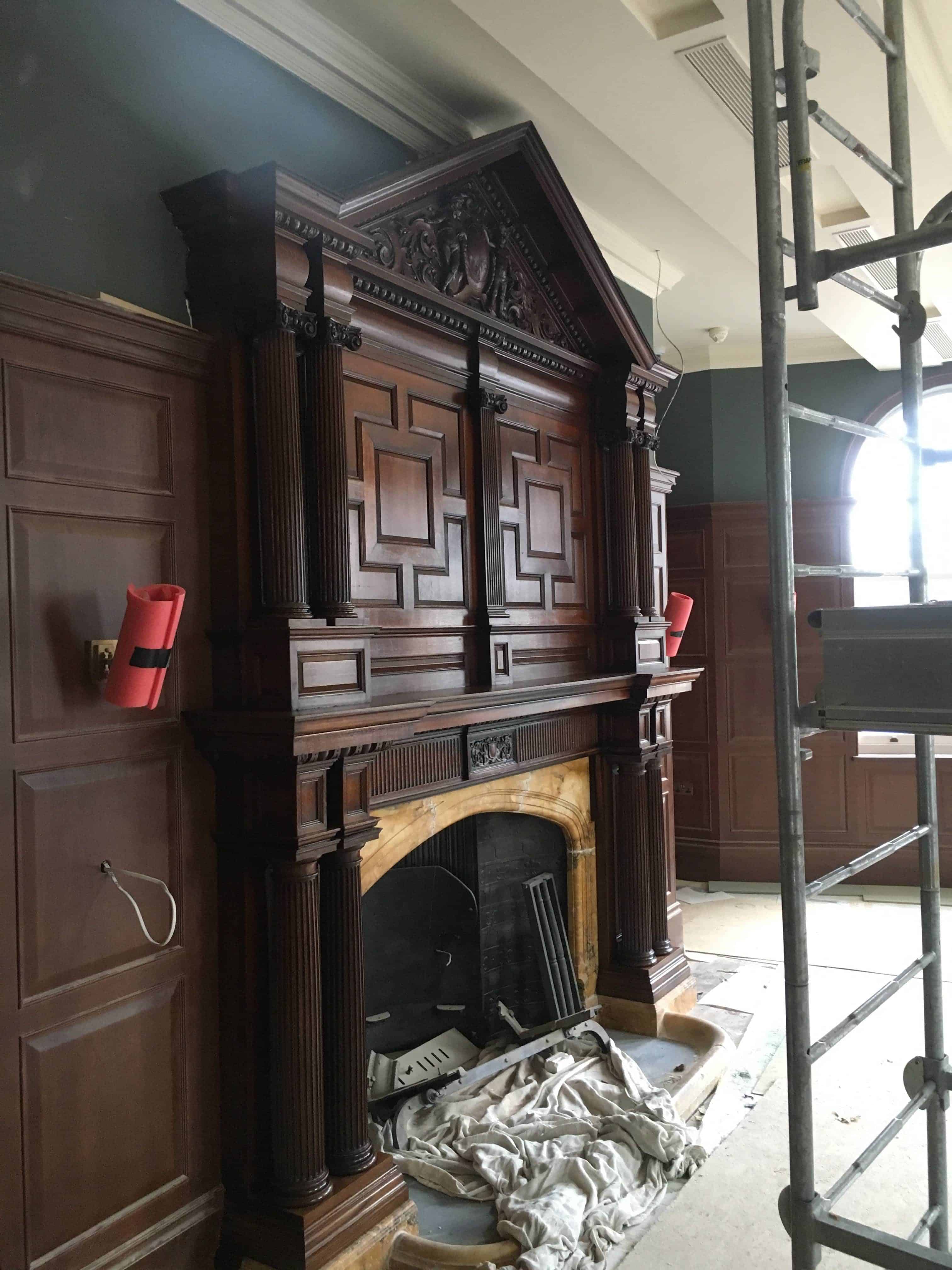 restoring old fireplaces in listed buildings