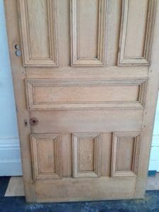 stripped door